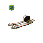 Equipo criquet tensor liviano - 50mm de ancho - Gancho J – 9m CMR 3000Kg