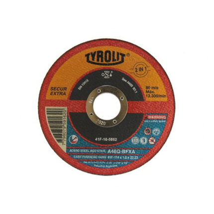 Disco de corte Tyrolit (41F- 16-5662)