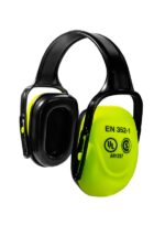 Protector Auditivo de Copa Tipo Vincha Amarillo Fluo UCU120T - Imagen 2