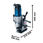 Taladro con Núcleo Magnético Bosch GBM 50-2 Professional 1200W - Imagen 16