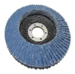 Dorso de soporte y lija abrasiva azul grano 40 disco flap de zirconio