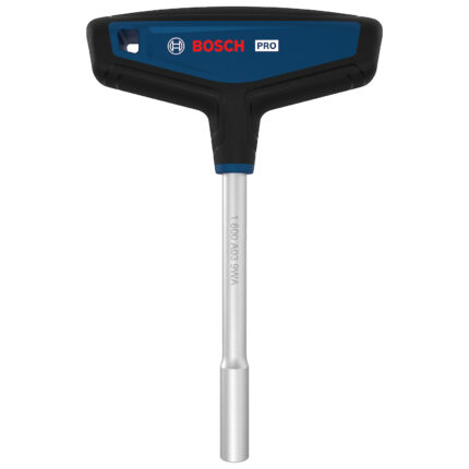 Destornillador de punta Bosch PRO con mango ergonómico en T de 1/4 pulgada modelo 1600A039PT.