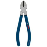 Alicate de corte diagonal Bosch Professional 160 mm modelo 1600A03DN1 sobre fondo blanco.