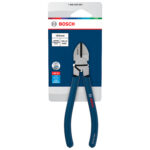 Alicate de corte diagonal Bosch de 160 mm en blister original de cartón.