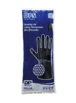 Packaging transparente de presentación individual del guante de látex neopreno mix flocado DP DPS91495/DPS91494.